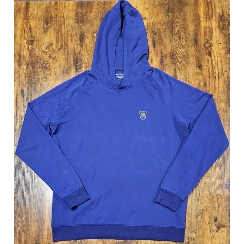 Holderness & Bourne The Lawson Pullover Tailored Fit Navy Men's Size Large